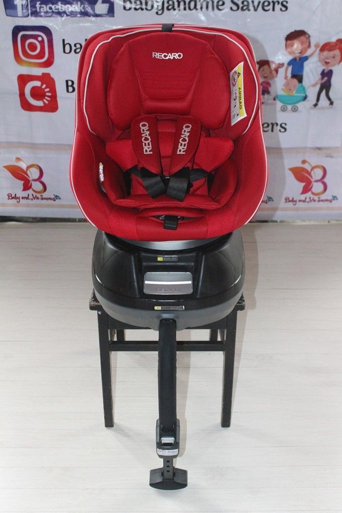 Recaro Start X Infant to Toddler Baby Car Seat, Color red