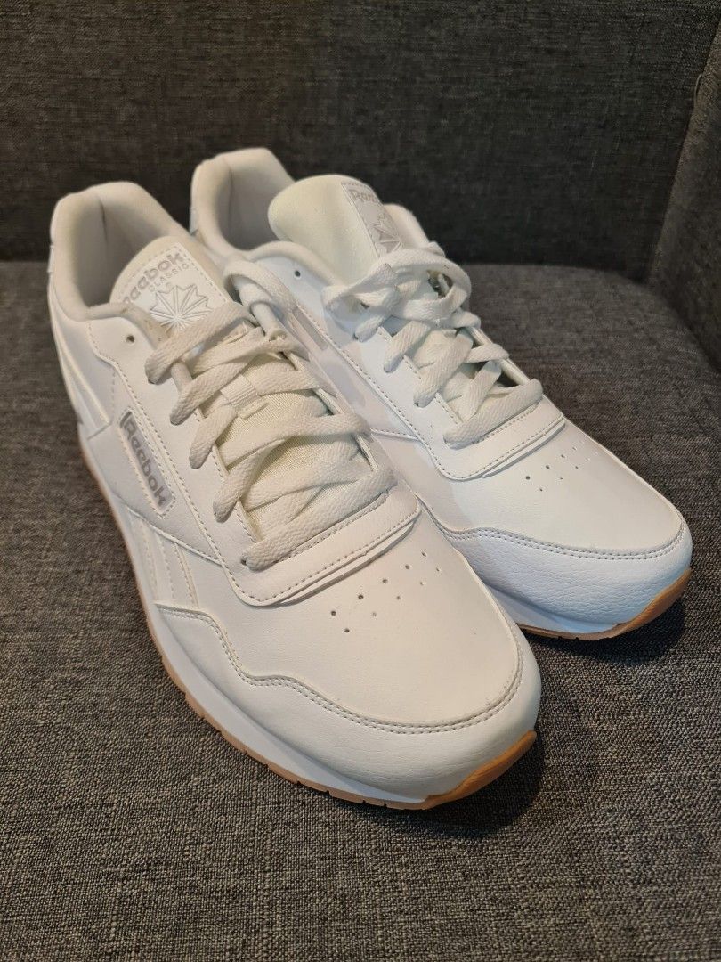 Reebok Royal Glide triple white gum sneaker