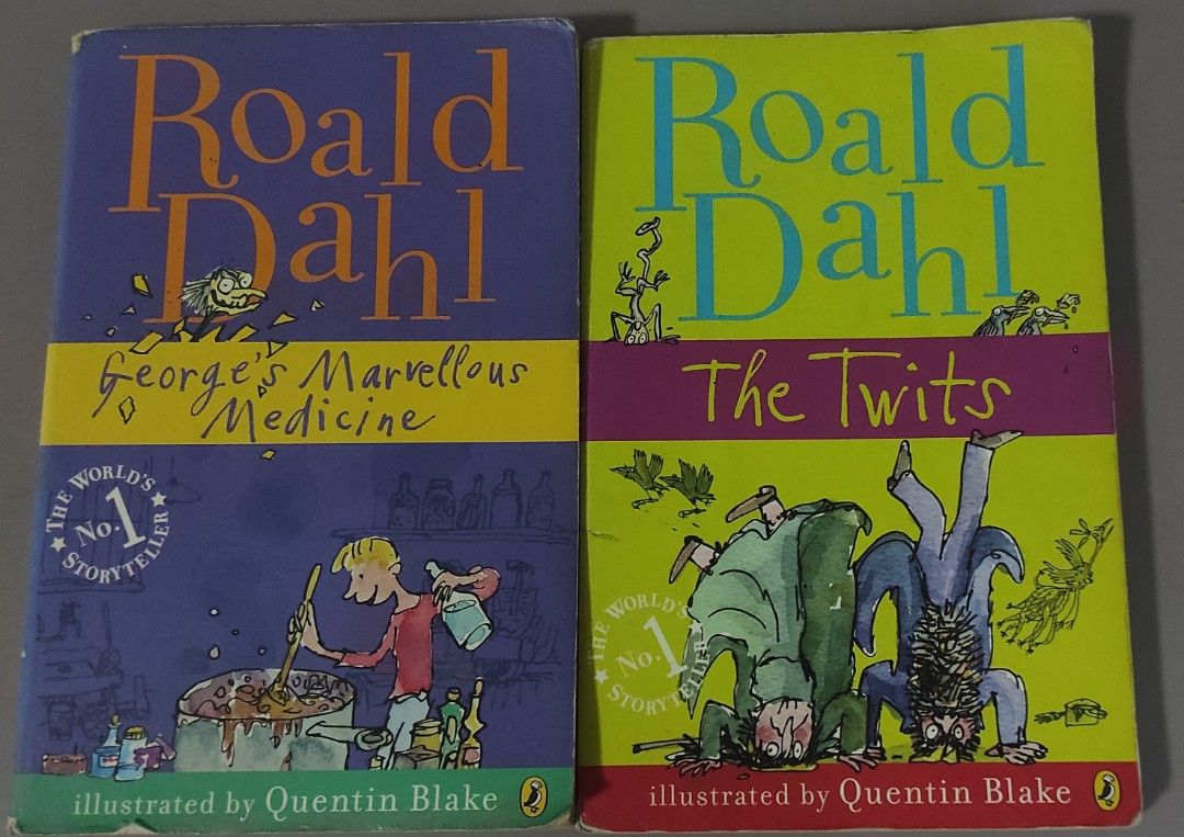 Roald Dahl Books! George's Marvellous Medicine and The Twits, Hobbies