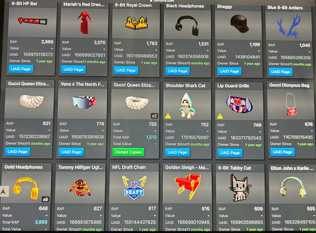 500K Value Dominus Praefectus Roblox Limited, Video Gaming, Gaming  Accessories, In-Game Products on Carousell