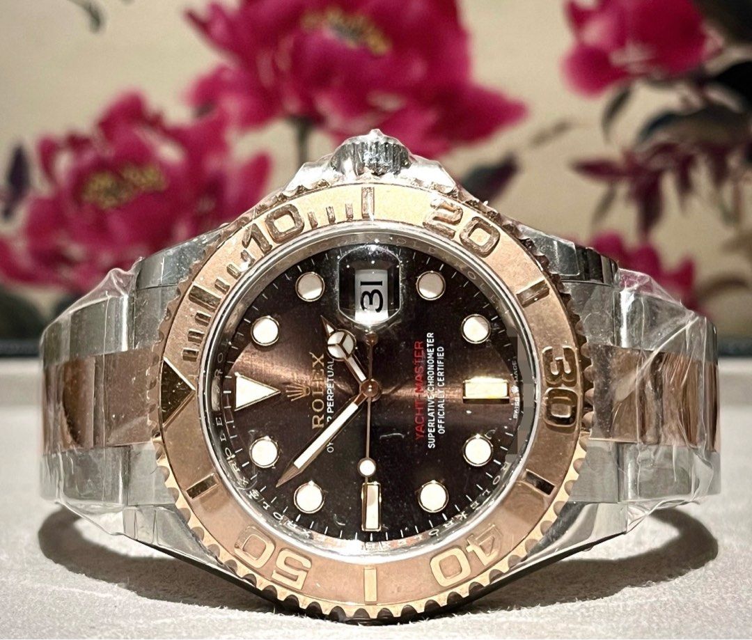 Rolex yacht hotsell master chocolate 40mm