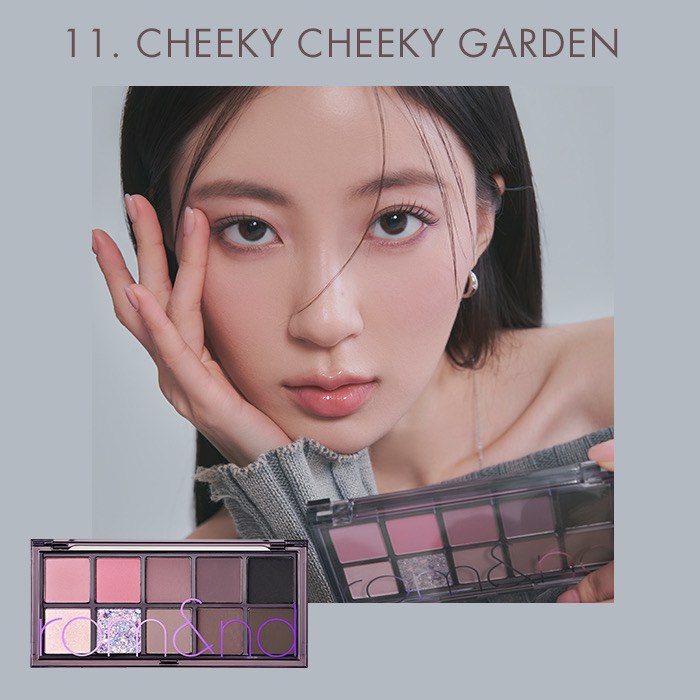 Rom&nd Better Than Palette (11) Cheeky Cheeky Garden, Beauty & Personal