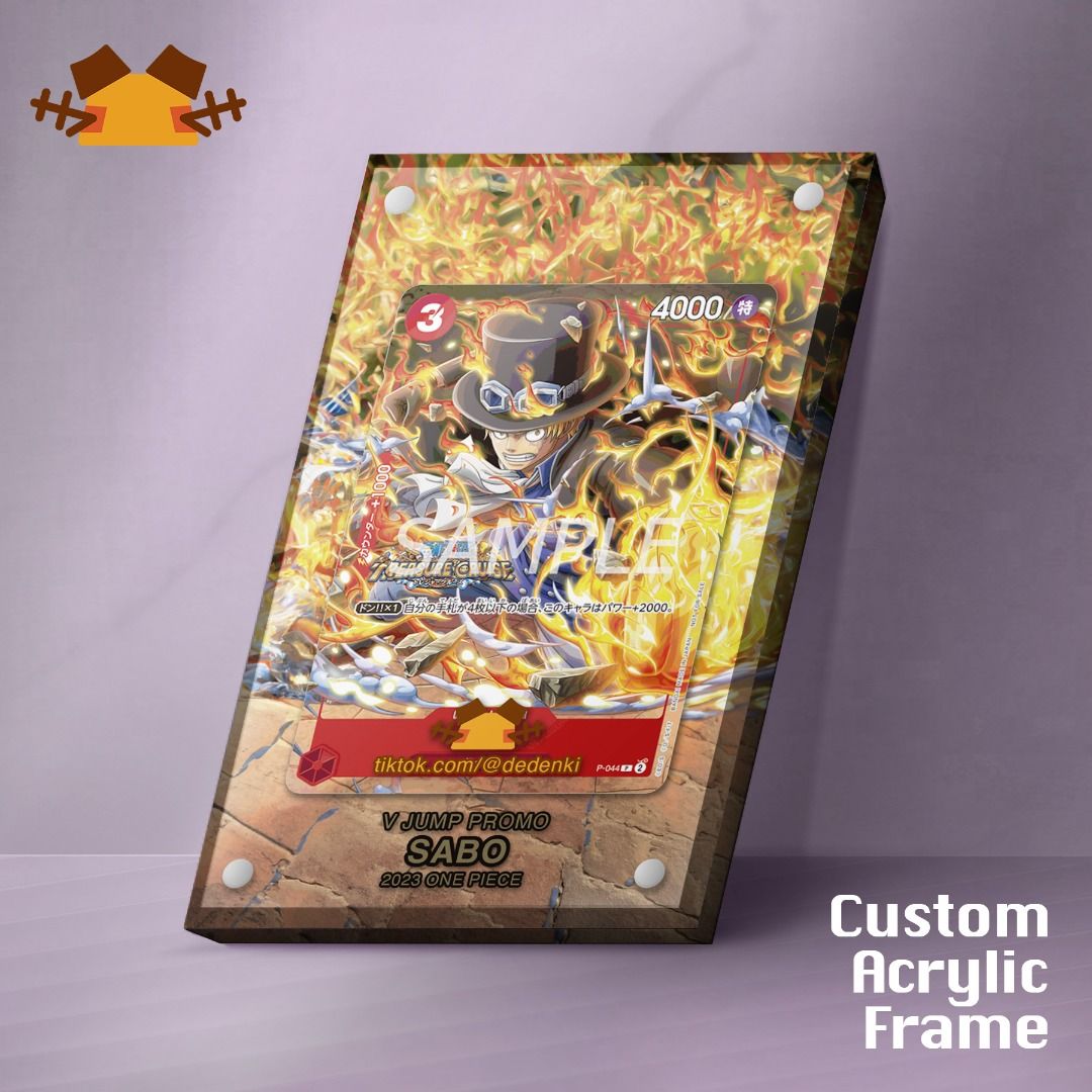 Sabo Promo Custom Card Frame, Hobbies & Toys, Toys & Games on Carousell