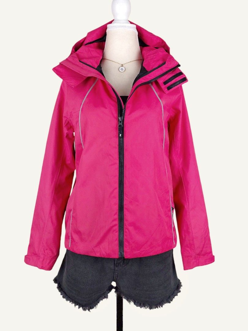 Anglet Radiant Pink Short Sleeve Wind Jacket V2