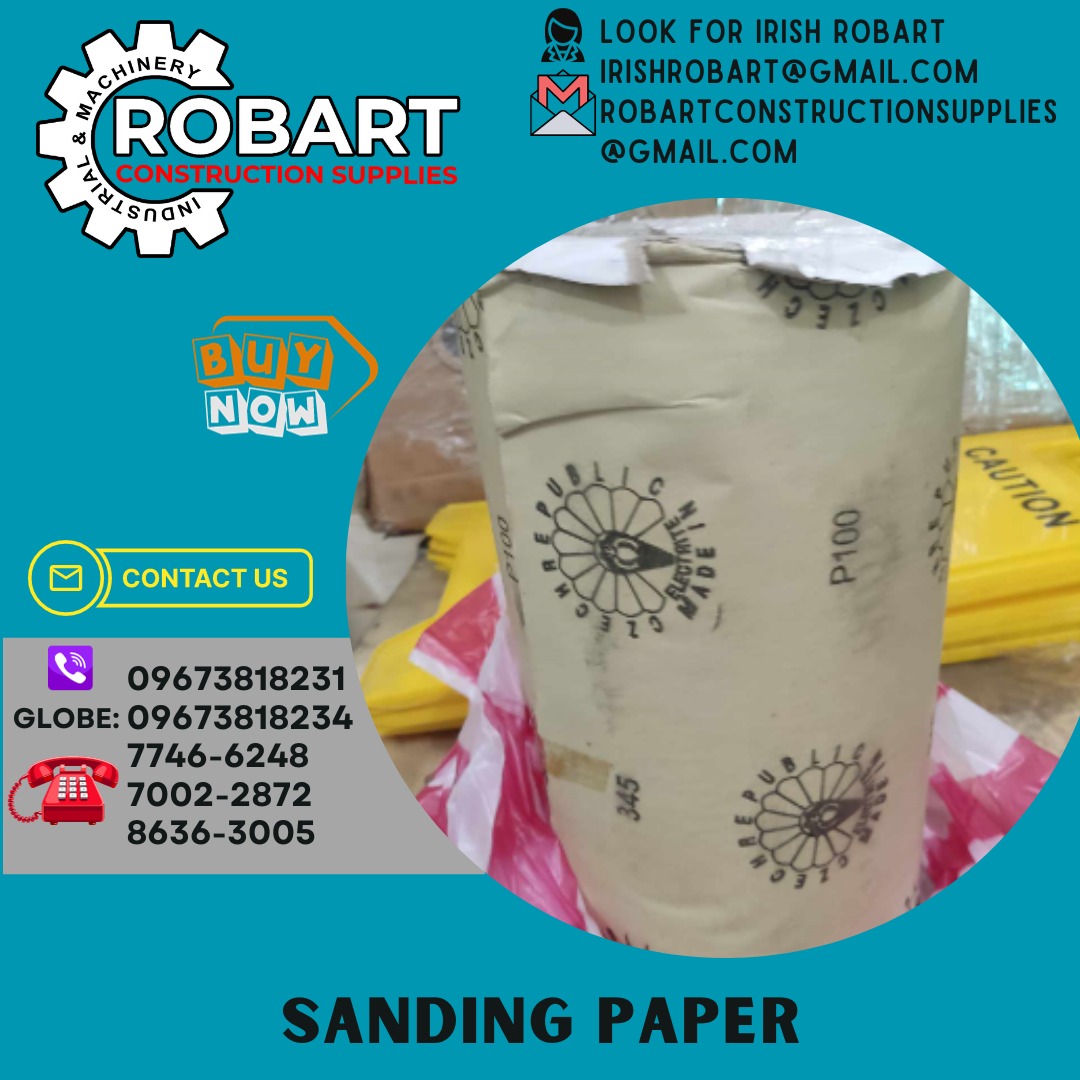 Sanding Paper, Commercial & Industrial, Construction Tools & Equipment ...