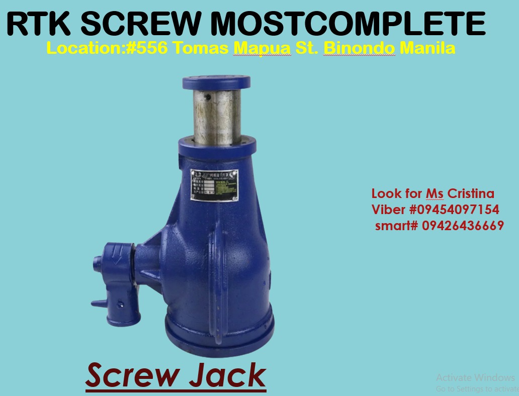 Screw Jack, Commercial & Industrial, Construction Tools & Equipment on
