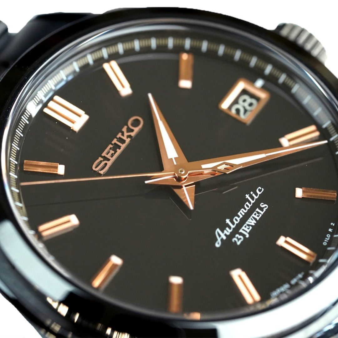SEIKO SARB073 BLACK ROSE GOLD Limited edition of 300 pieces