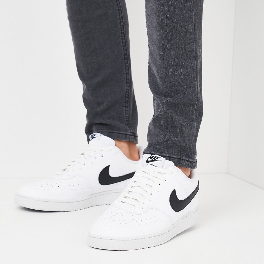 Sepatu Nike Court Vision Low Black White Original BNIB Resmi DH2987 101