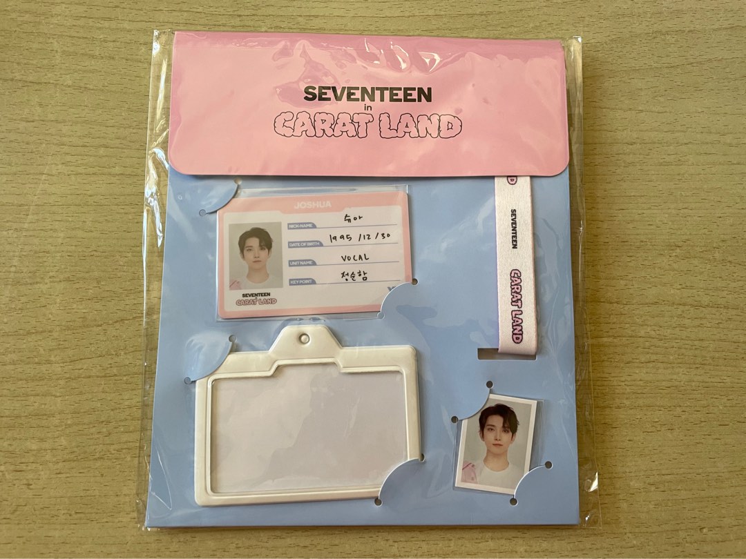 Seventeen Caratland ID card holder set （Joshua), 興趣及遊戲, 收藏