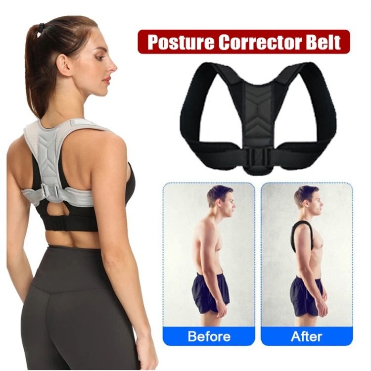 Women Cross Back Posture Corrector Adjustable Chest Brace Support