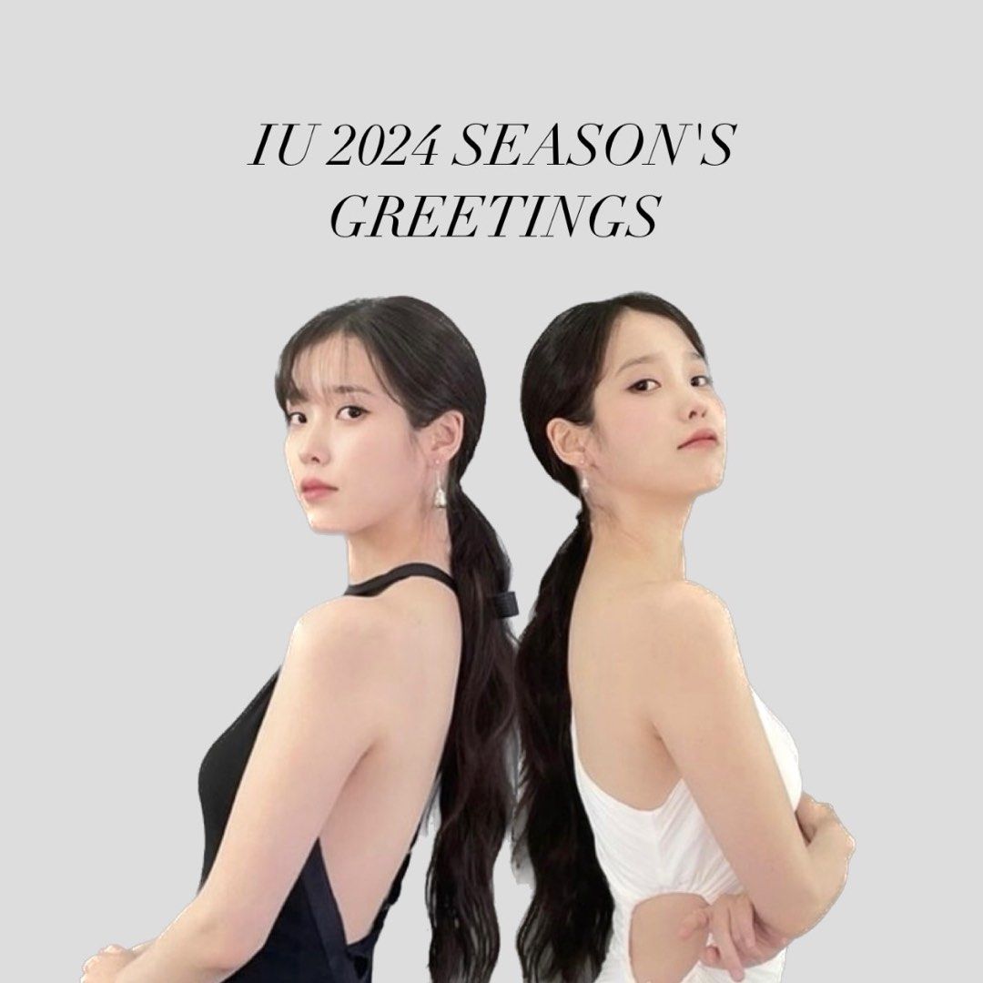 [sharing] iu 2024 season's greetings, Hobbies & Toys, Memorabilia