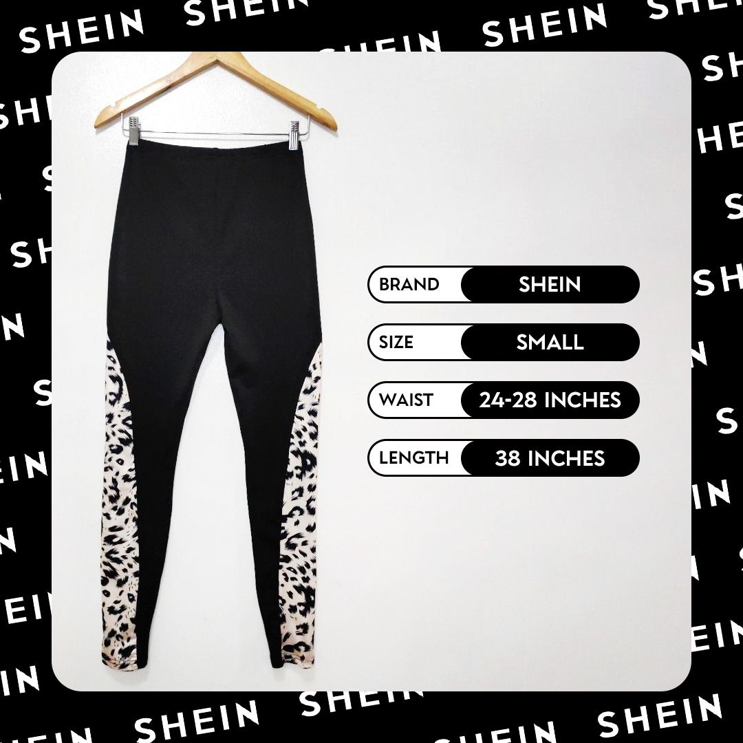 Shein size new arrivals chart in inches
