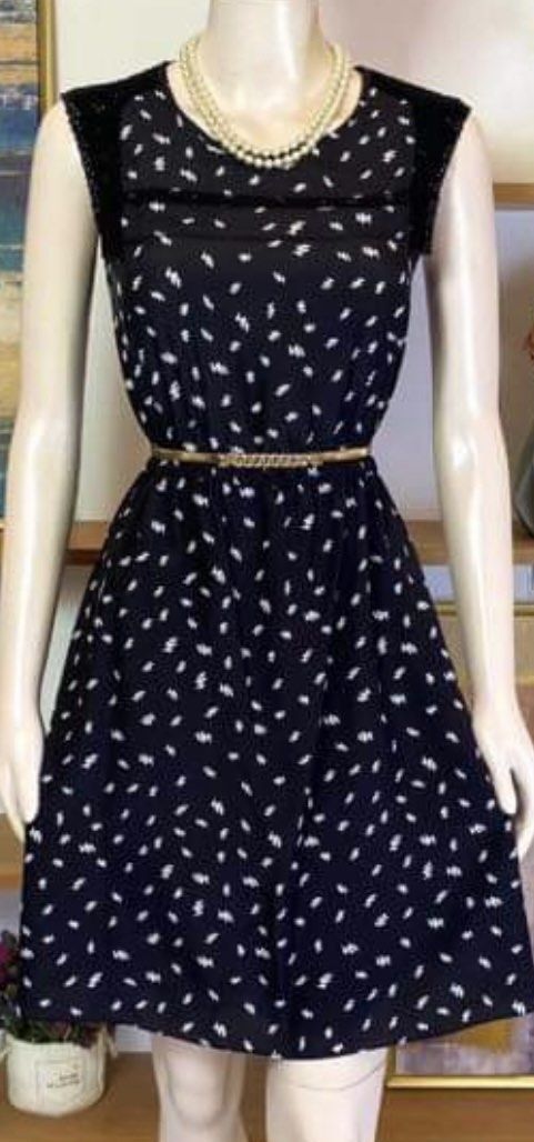 Sleeveless cute dress P100 each (Category: Dresses) located in Iloilo. Submitted by krissy10 (Listing ID 1266635740, Image 3). Description: ✨Please read before buying ✨ 💖Brand/Size: No brand /Small 32” 💟 Good condition bought from online thrift shop. Pls manage your expectations. May show signs of usage. ❣️No return/refund 💖Color may vary due to lighting 🛍️RFS: Decluterring 💛No issue 💌Pls contact seller for faster transaction. P100 each + s