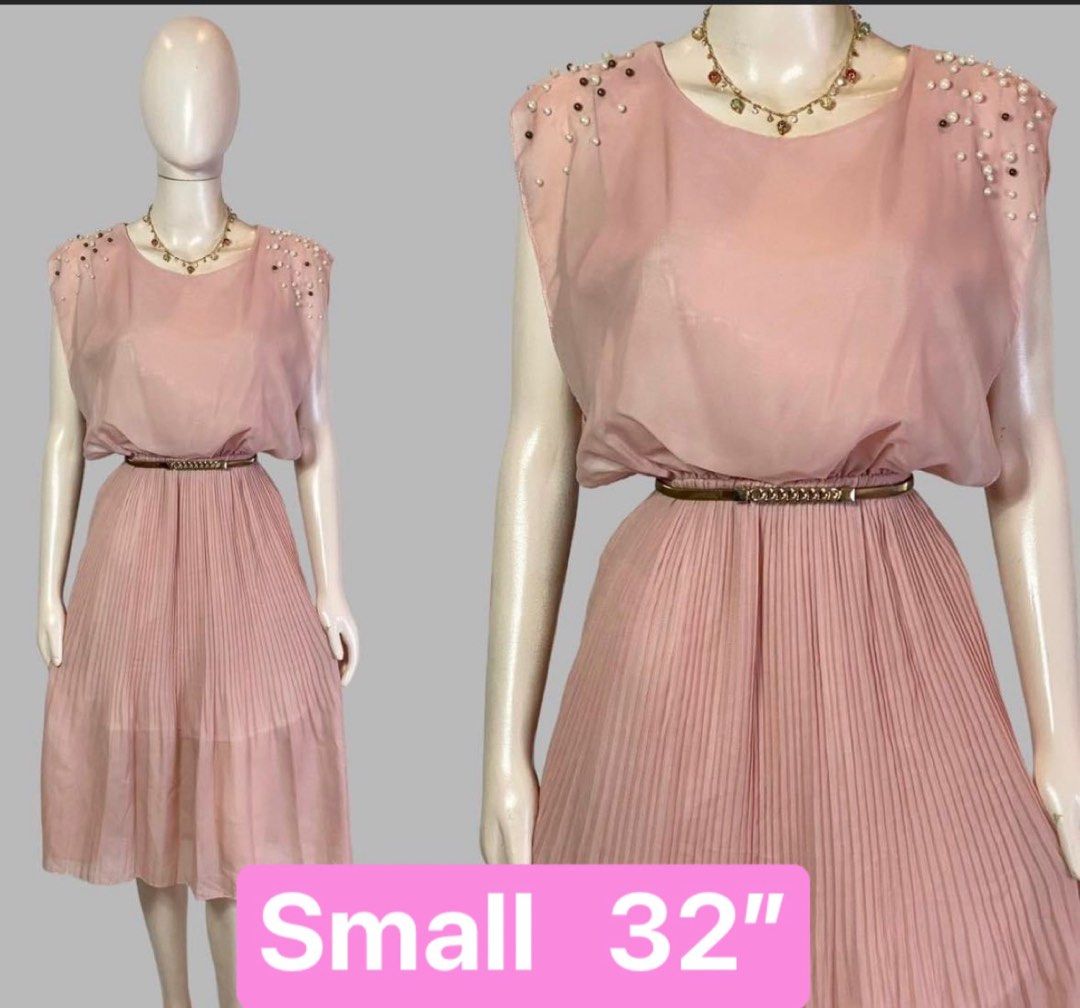 Sleeveless cute dress P100 each (Category: Dresses) located in Iloilo. Submitted by krissy10 (Listing ID 1266635740, Image 1). Description: ✨Please read before buying ✨ 💖Brand/Size: No brand /Small 32” 💟 Good condition bought from online thrift shop. Pls manage your expectations. May show signs of usage. ❣️No return/refund 💖Color may vary due to lighting 🛍️RFS: Decluterring 💛No issue 💌Pls contact seller for faster transaction. P100 each + s