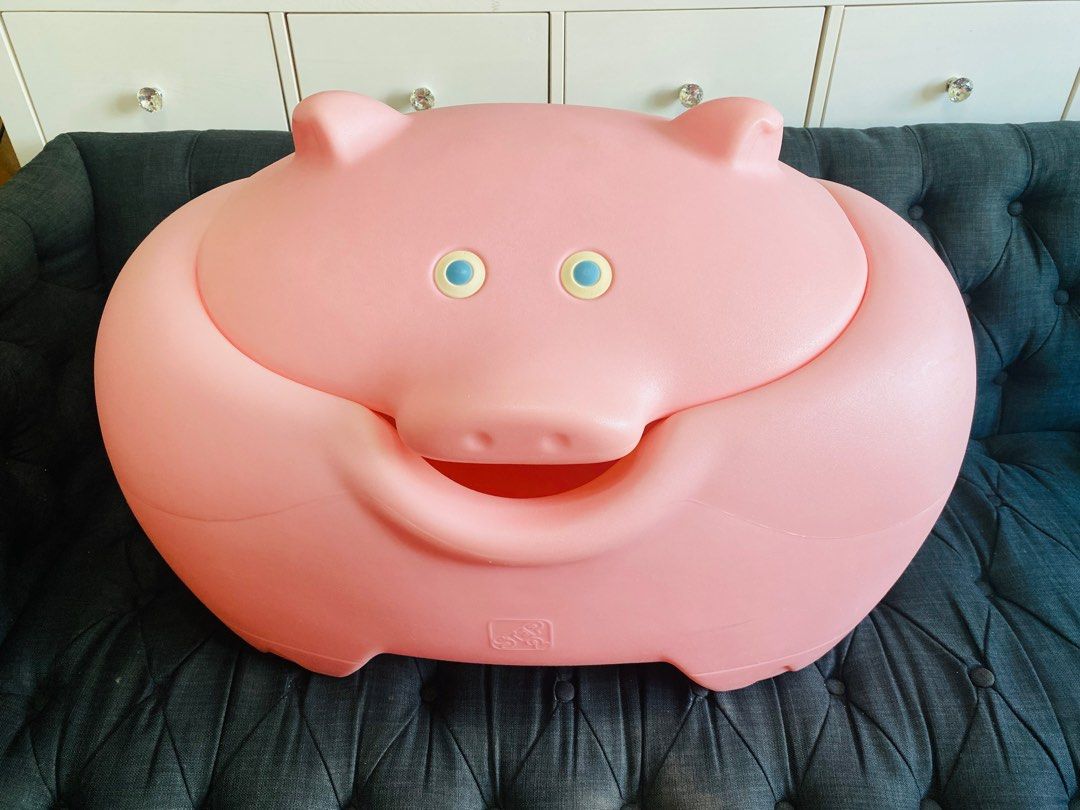 Little tikes pig online toy box