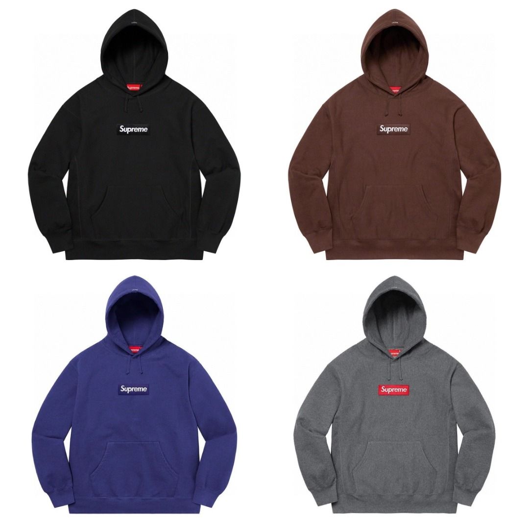 SUPREME 21FW Box Logo Hooded Sweatshirt 2021秋冬全新配色bogo連帽