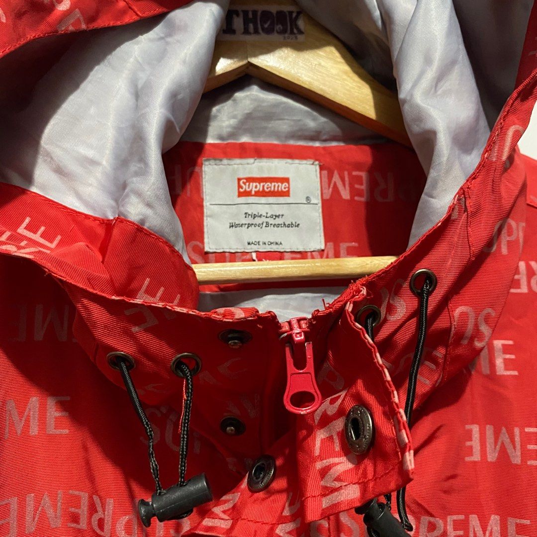 Supreme competition taped seam jacket store