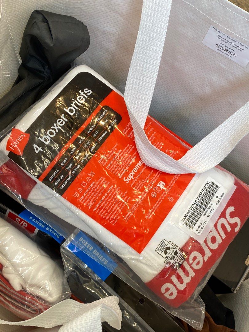 Supreme boxers white cheap