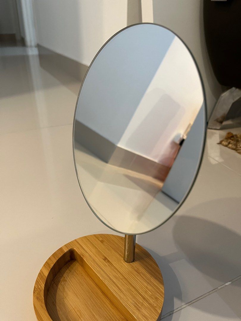 Table mirror (Category: Mirrors) located in Kuala Lumpur. Submitted by blankeyyboo (Listing ID 1266655302, Image 3). Description: Bought from Marshalls in the US for 12.99. Lightly used! Comes with tags. .