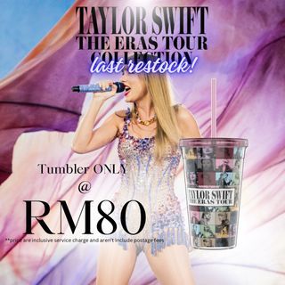 Taylor Swift The Eras Tour : Tumbler + Bucket – KEEPSAKE by GSC