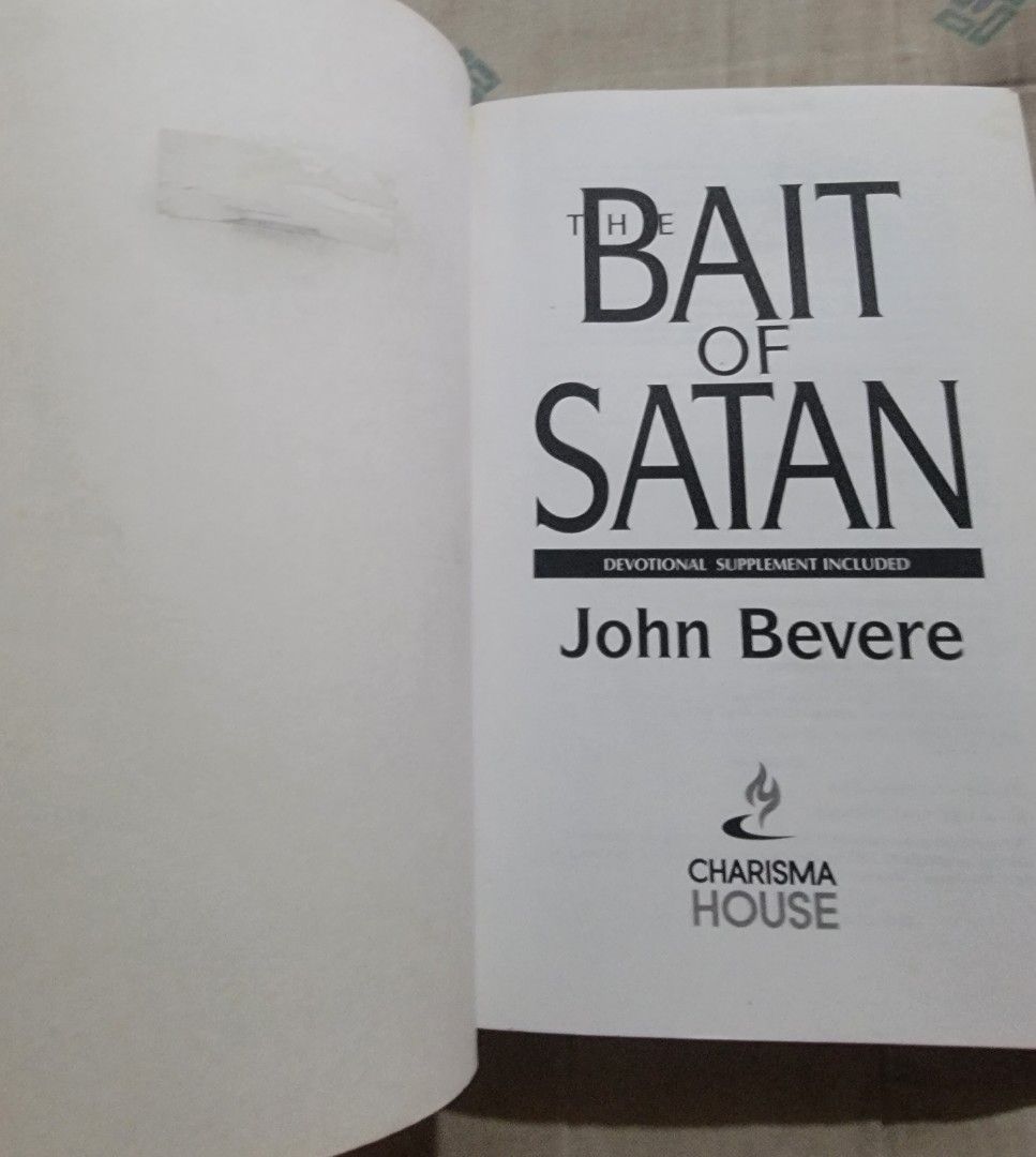 THE BAIT OF SATAN by John Bevere, Hobbies & Toys,
