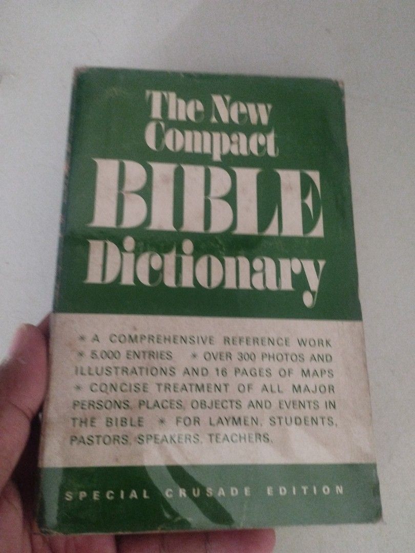 The New Compact Bible Dictionary (Category: Religion Books) located in Manila. Submitted by biblia (Listing ID 1266667009, Image 1). Description: .