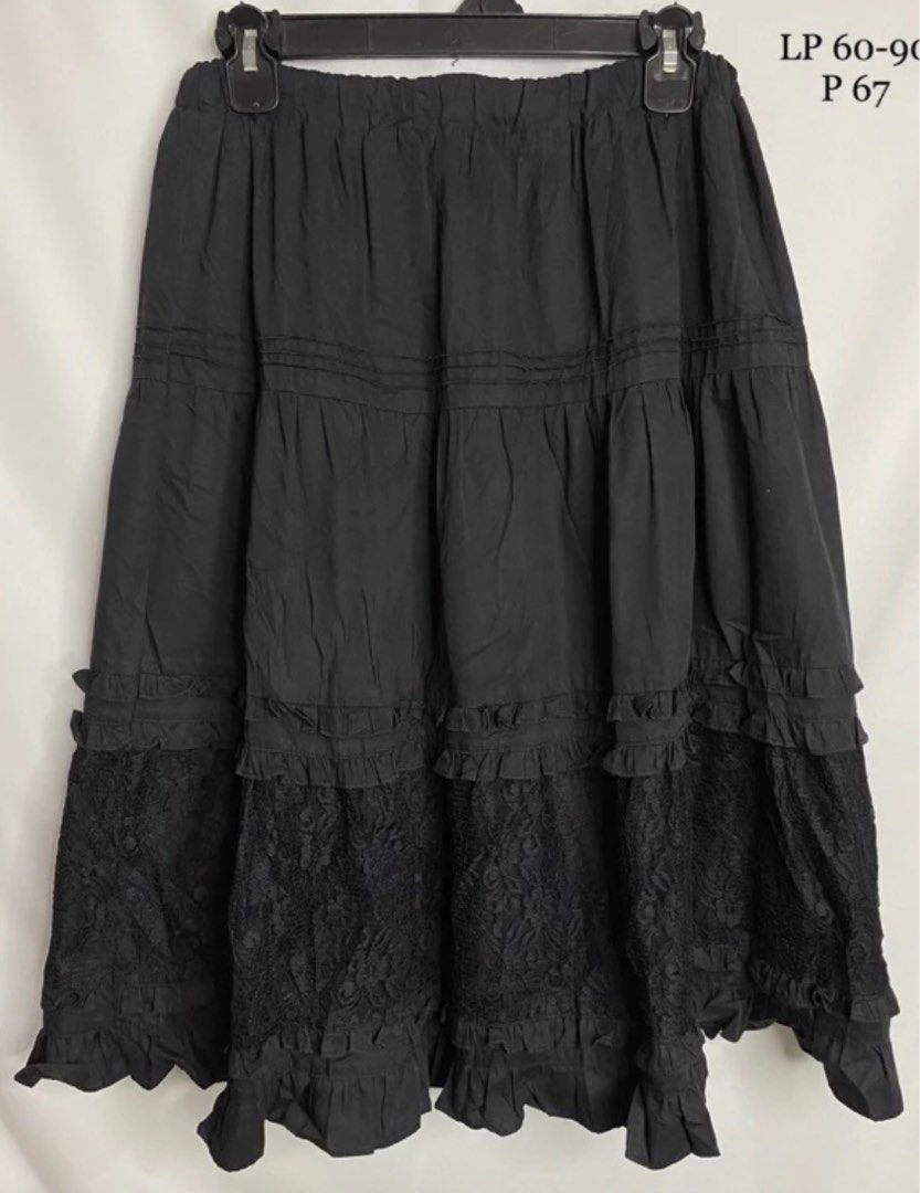 Black lace skirt 60 store