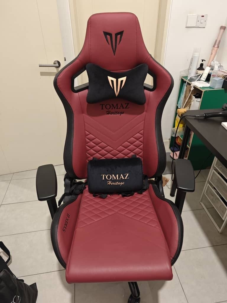 Tomaz Gaming Chair Troy purple/green Inspired Joker, Furniture & Home  Living, Furniture, Chairs on Carousell