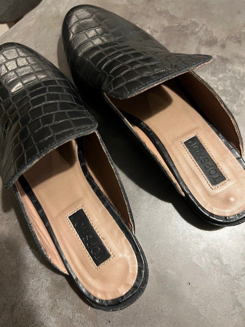Topshop backless hotsell loafers