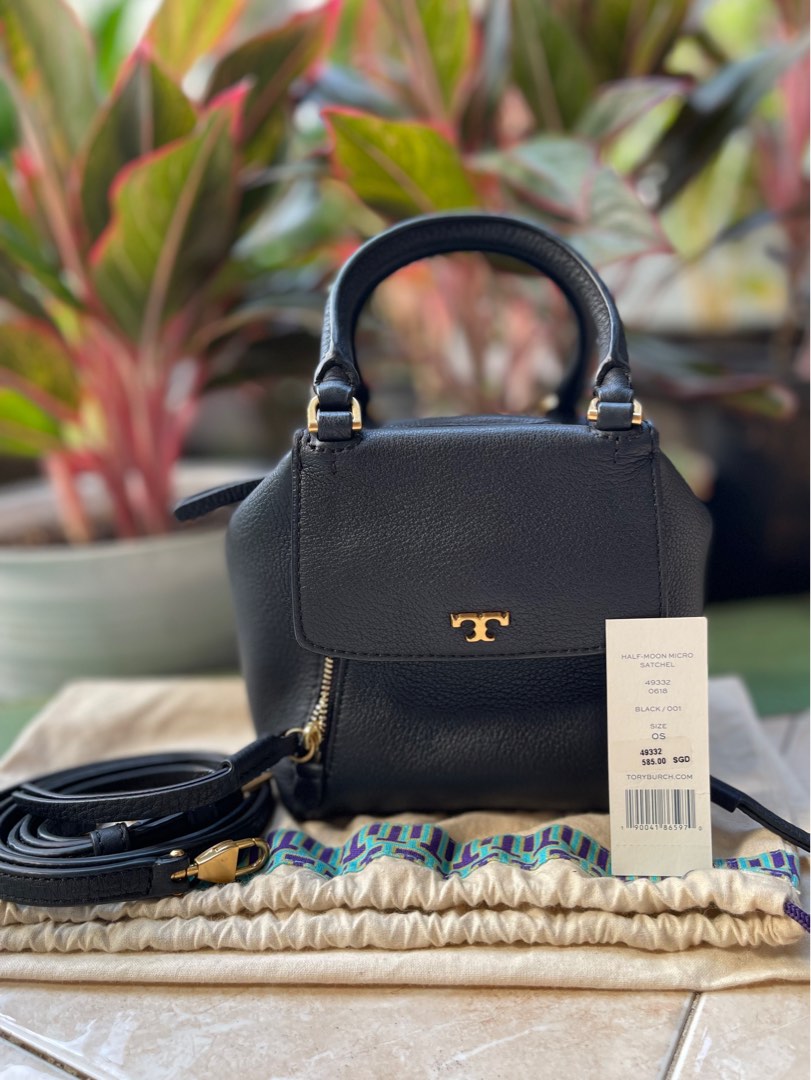 Tory burch clearance half moon micro