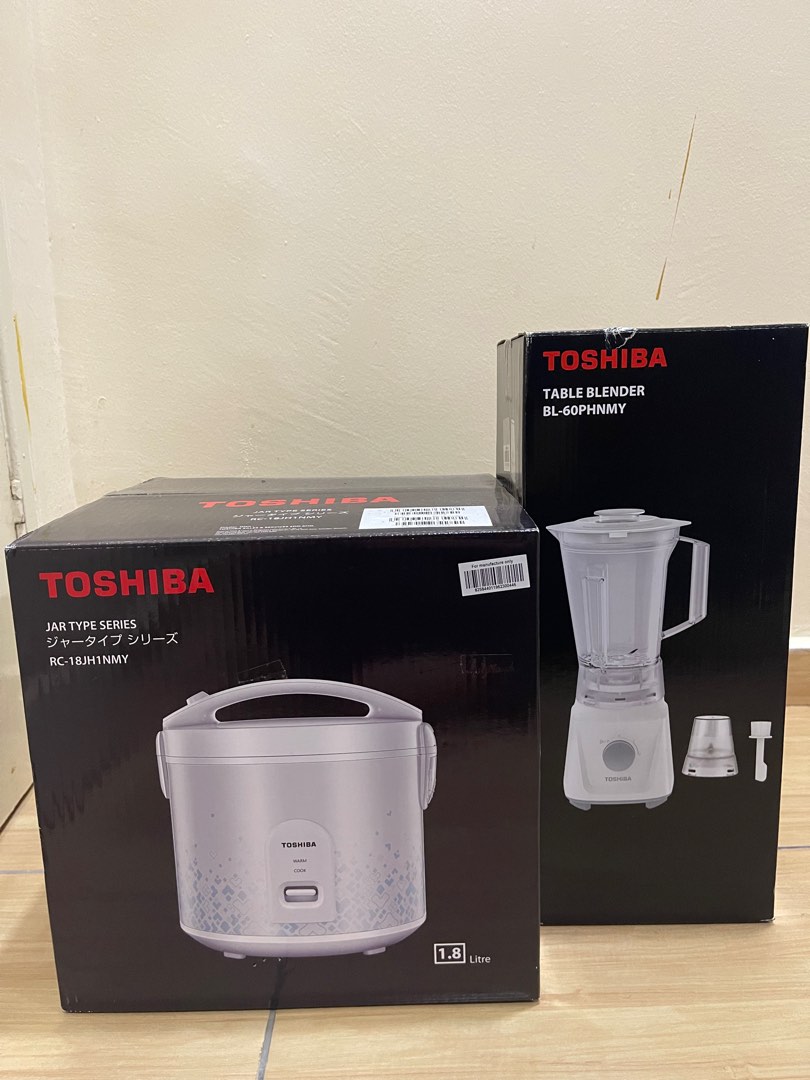 TOSHIBA Rice Cooker & Blender, TV & Home Appliances, Kitchen Appliances