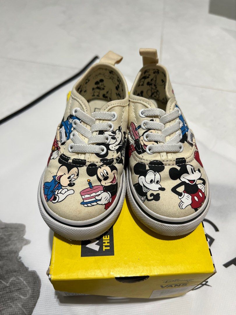 Vans mickey's birthday hot sale
