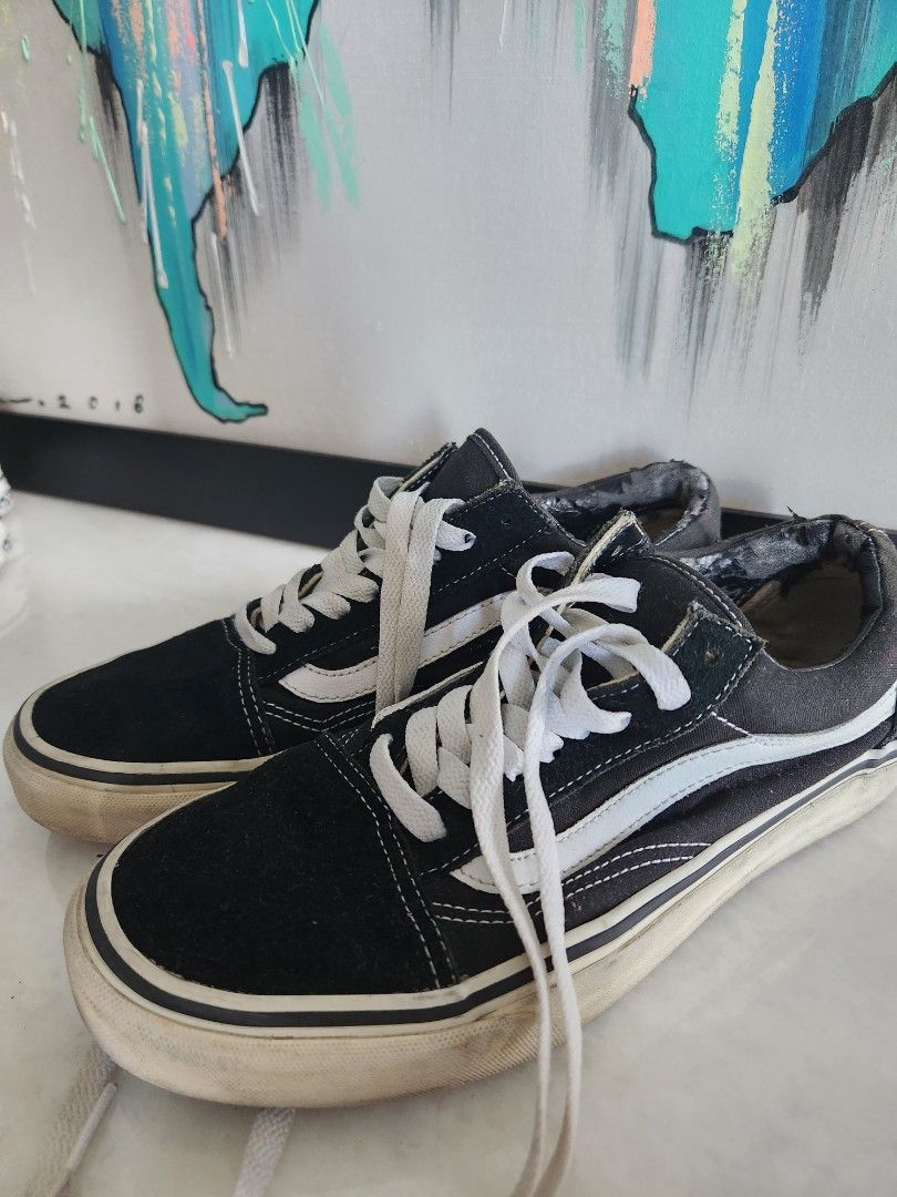 Size 6 online vans old skool
