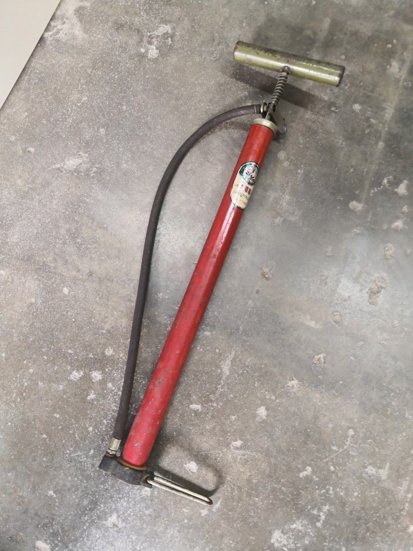 Antique bicycle air sales pump