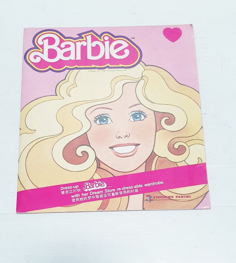 Barbie sticker album 1983 on sale