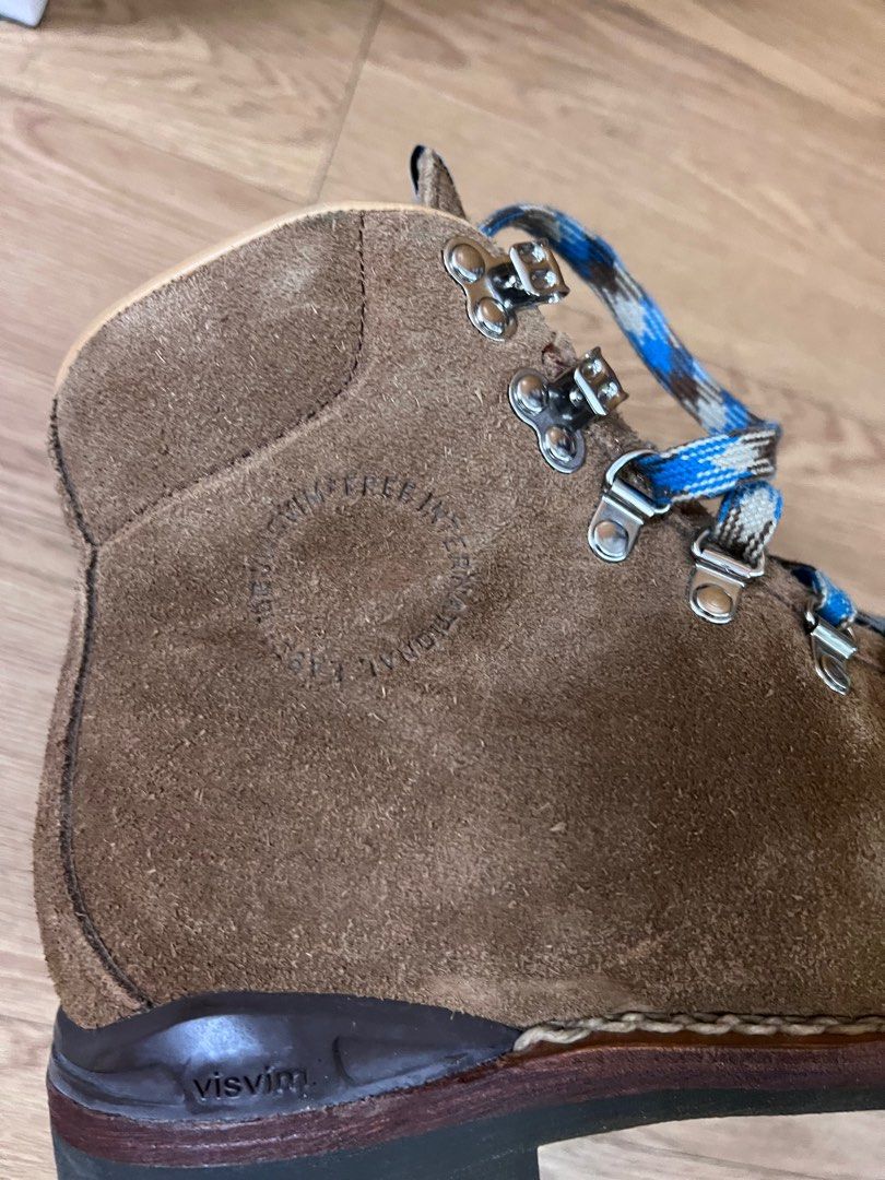 Visvim whymper hiking boots danner style vibram sole, 名牌, 鞋及波 
