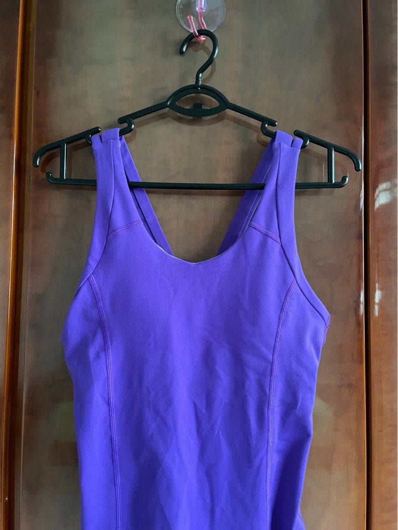 Purple activewear store