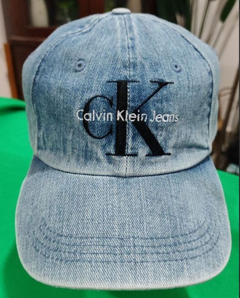 Ck discount denim cap