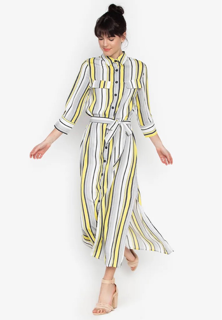 Wear Kris by ZALORA M Maxi Dress without Belt Women s Fashion Dresses Sets Dresses on Carousell