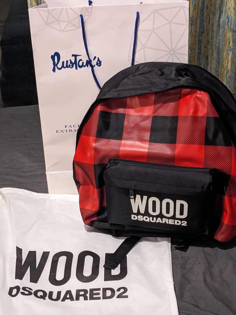 Dsquared2 wood tagliata backpack