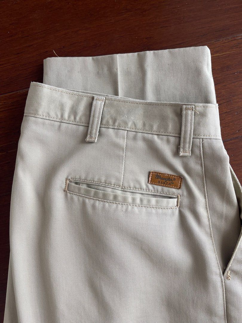 Wrangler riata khaki pants hotsell