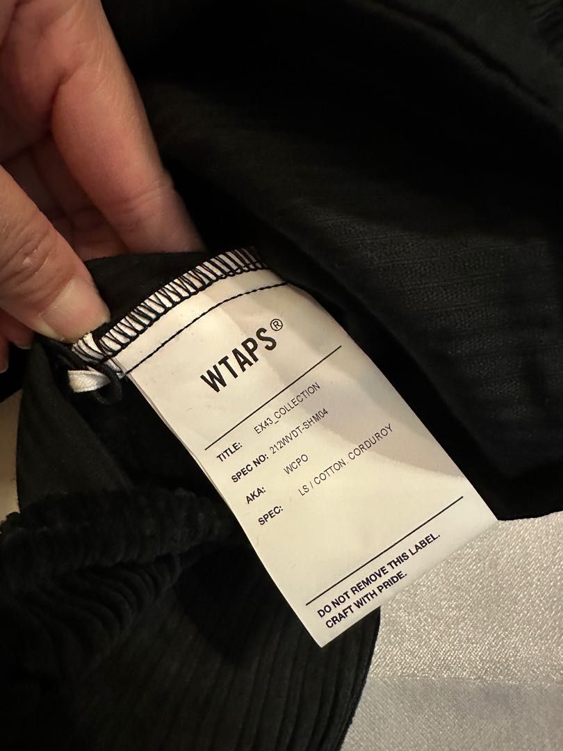 Wtaps （分類：外套及戶外衣服）位於 Hong Kong。 由 userwaiwai 提交（商品編號 1266739483，圖片 4）。簡介： Size 2 有單 full set 燈芯絨料 。