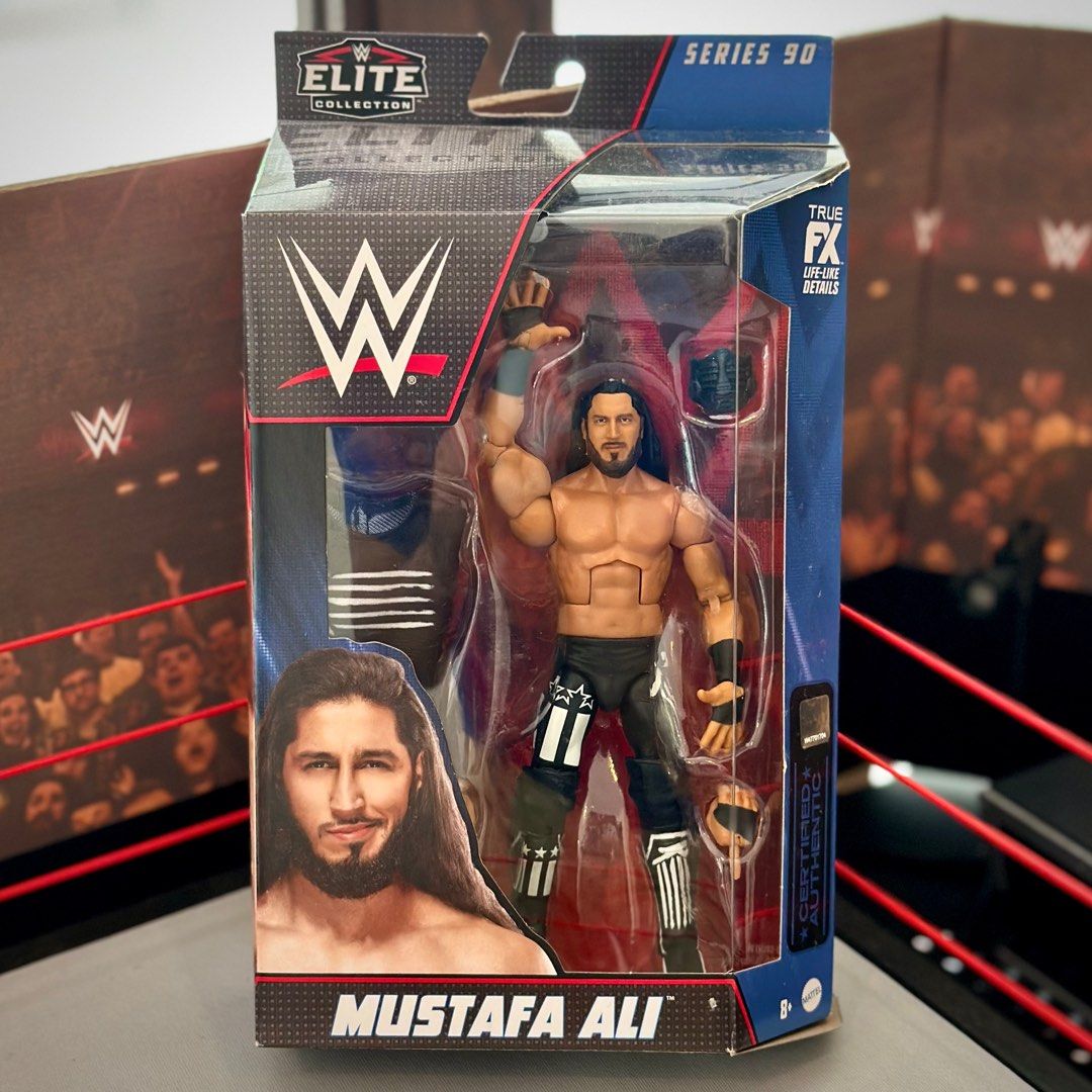 Wwe mustafa shop ali action figure