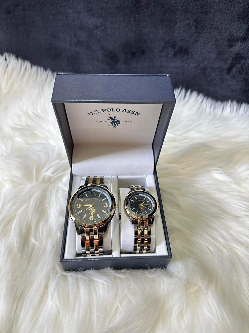 Us polo assn couple watches sale