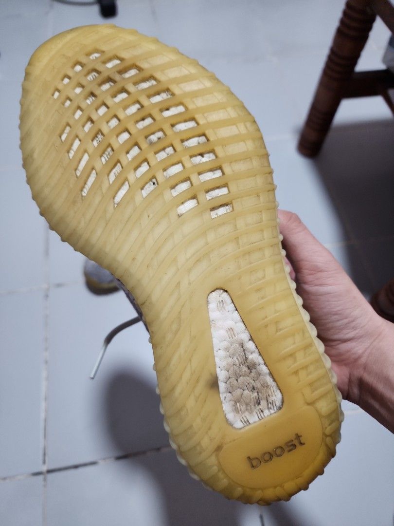 Yeezy blue tint bottom on sale