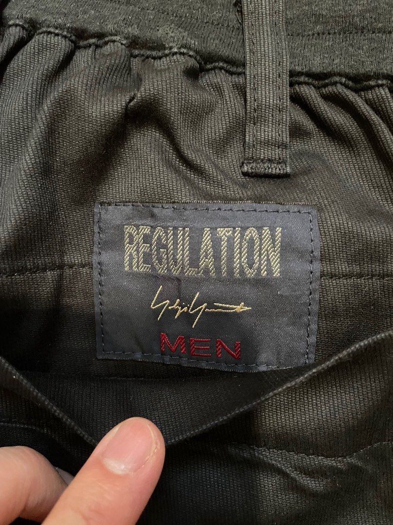 Yohji Yamamoto Regulation Trousers Men s Fashion Bottoms Trousers on Carousell
