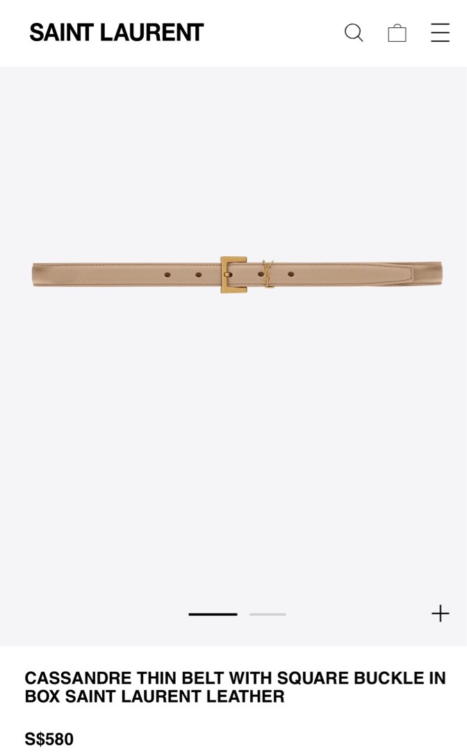 YSL belt, Women's Fashion, Watches & Accessories, Belts on Carousell