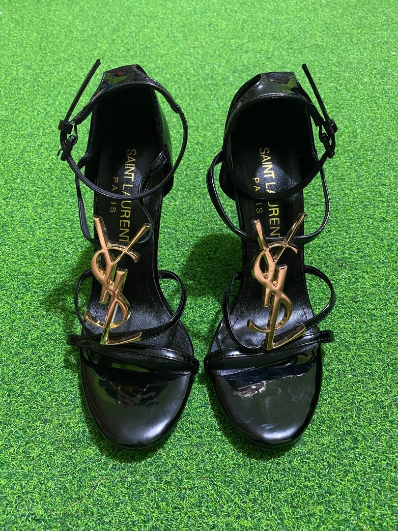 Ysl hotsell heel sandals