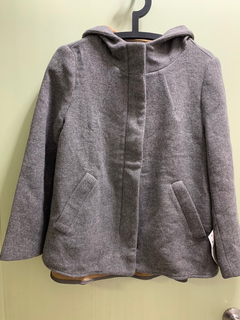 Zara grey coat, Women's Fashion, Coats, Jackets and Outerwear on Carousell