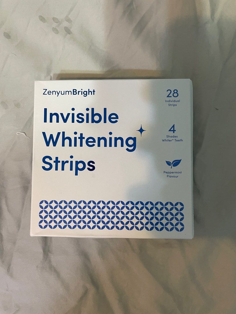 Zenyum Whitening strips x28, Beauty & Personal Care, Oral Care on Carousell